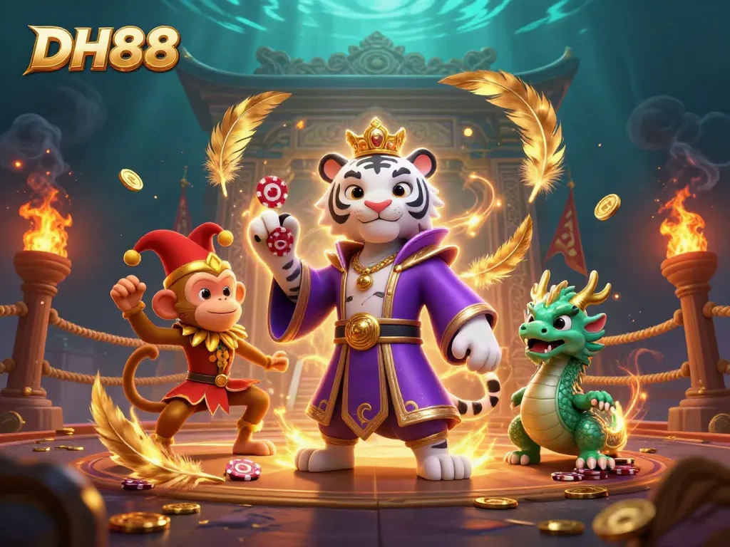 Engage with thrilling DH88 casino adventures featuring stunning animal characters and rich game elements.